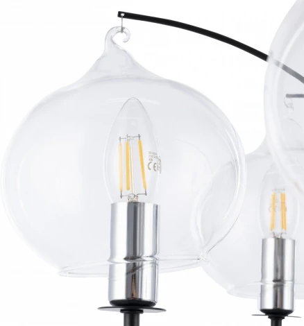 Потолочная люстра на штанге Arte Milano Napoli-321007 321007/6 BK.CR (220V)