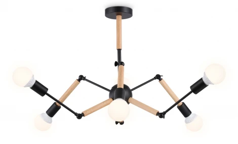 Потолочная люстра на штанге Ambrella Traditional TR80488 (220V, паук)