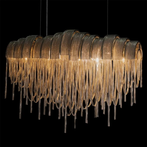 Подвесная люстра Loft It Volver 10404/720L SN (220V, на тросе)