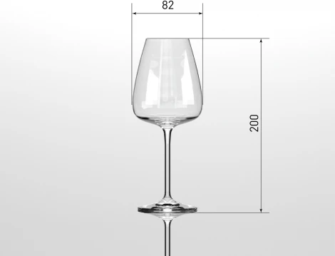 Хрустальные бокалы Dionys, белое вино (4 шт.) 0302/4 Strotskis
