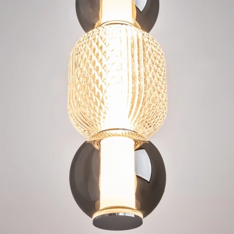 Подвесной светильник Maytoni Drop MOD273PL-L16CH3K (LED, 220V, на проводе, шарики)