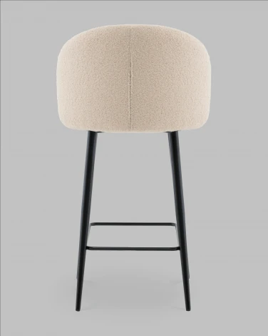 Стул полубарный Ханнингем букле бежевый Stool Group арт.УТ000041701