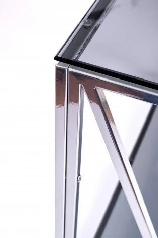 Консольный стол AllConsoles 1031-CS grey серебряный