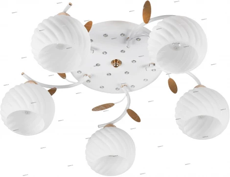 IDLamp Filomena 821/5PF-LEDWhitegold