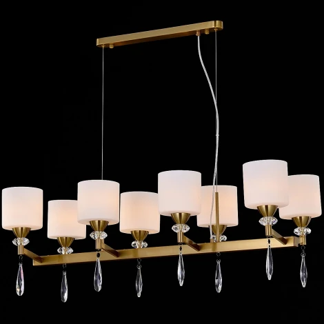 Подвесная люстра ILLUMICO IL5182-8LLS-29 BRASS KELTIC (220V, на тросе)