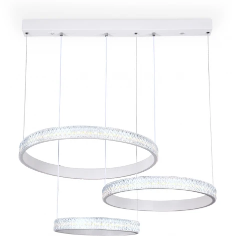 Подвесной светильник Ambrella Acrylica FA6161 (регулировка яркости, LED, 220V, пульт управления, на проводе, кольцо)
