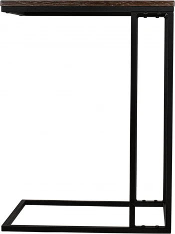 Стол придиванный BeautyStyle 30 дуб шоле коричневый/черный Mebelik арт.009094