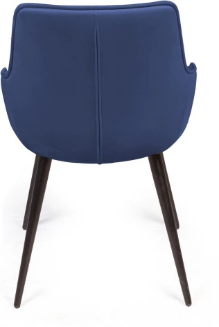 Стул Top Concept Capri поворотный 360 градусов, бархат синий 29 / опора конус