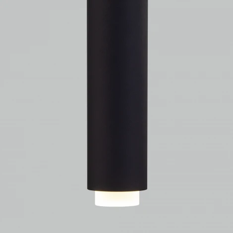 Подвесной светильник Eurosvet Dante 50203/1 LED черный (220V, на проводе, круглые)