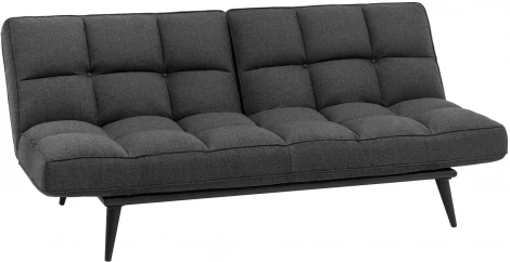 Диван Stool Group Фьорд рогожка тёмно-серый УТ000036930