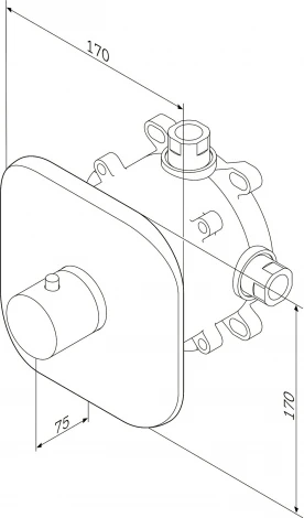 Термостат Am.Pm Sensation F3075500