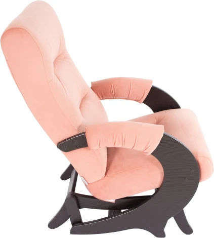 Кресло-маятник Эталон шпон Ткань MAXX305, каркас венге от фабрики Mebelik