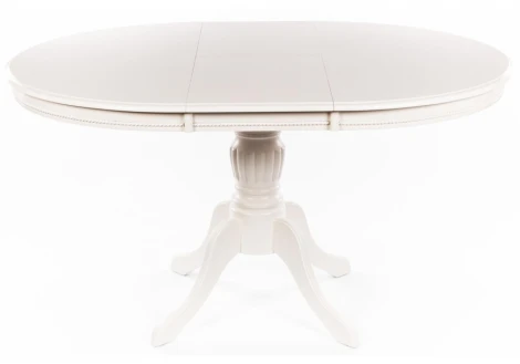 Стол раскладной Woodville Toskana 106 молочно-белый 1087