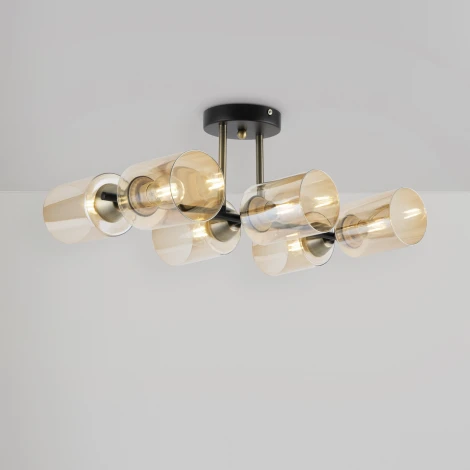 Потолочная люстра на штанге Freya Glow FR5129PL-06B