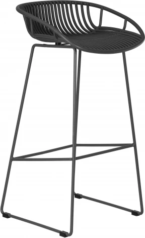 Стул барный Dobrin FRANK (темно-серый)