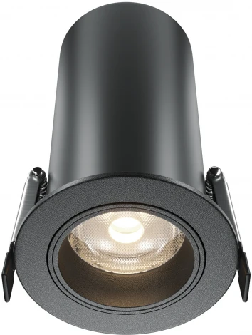 Встраиваемый светильник светодиодный Maytoni Focus Led DL125-L12-4K-B (220V, круглые)
