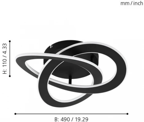 Потолочная люстра Eglo Rolimare 99395