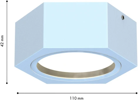 Потолочный светильник уличный Favourite Fantum 4665-1U (220V, круглые, IP54)