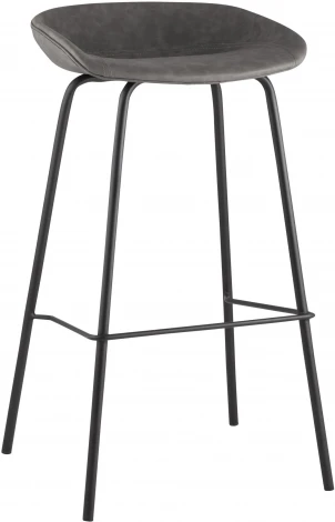 Стул барный Stool Group Beetle Lite PU серый УТ000001230