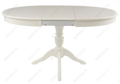 Стол Woodville Arno молочный без патины 438337