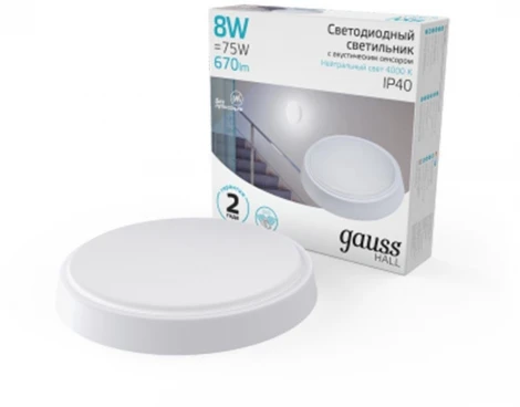 Настенно-потолочный светильник светодиодный Hall 193411208-OAS (220V, IP40)