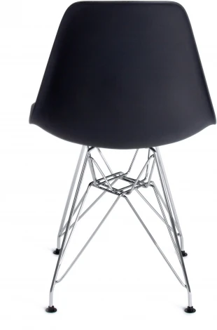Обеденный стул Tetchair CINDY IRON CHAIR (EAMES) (Металл,Пластик/Черный) 15354