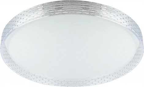 Потолочный светильник круглый светодиодный с пультом регулировкой цветовой температуры и яркости ЭРА SPB-6-70-RC LIM (220V, круглые, звездное небо)