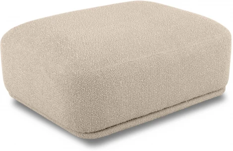 Пуф прямоугольный Fabro ОГОГО (арт.855372), (Ткань,Букле/Бежевый)
