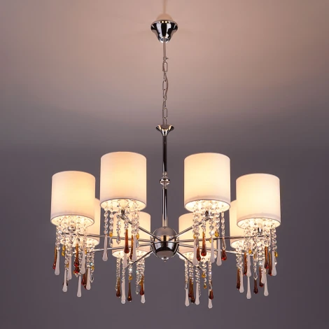 Подвесная люстра Bogate's Glamour 300/8 Strotskis