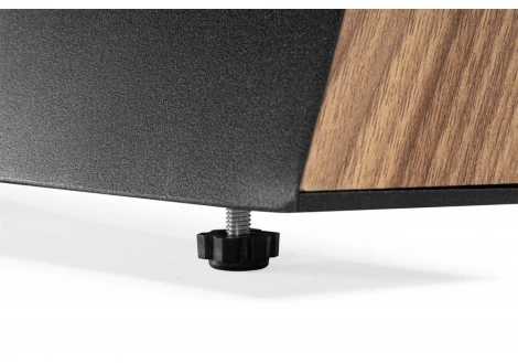 Кухонный стол Woodville Симмонс 180(260)x90 statuario titan gloss / черный / орех дуб монтана