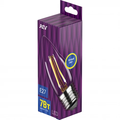 Лампочка светодиодная филаментная REV 32425 6