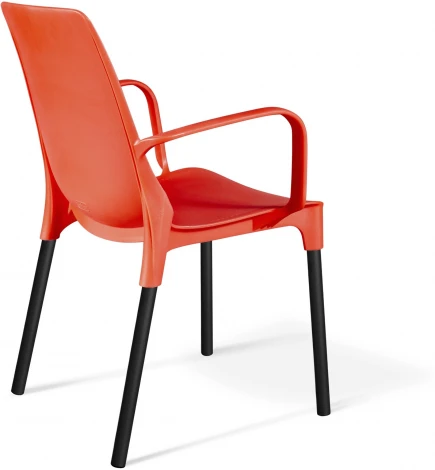 Стул Sheffilton SHT-S76 красный/черный муар (цинк)