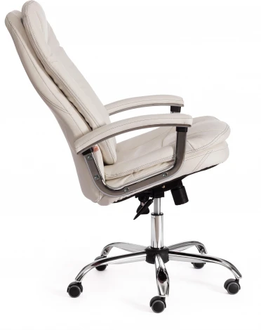 Кресло SOFTY LUX кож/зам, белый, 36-01 Tetchair 15284