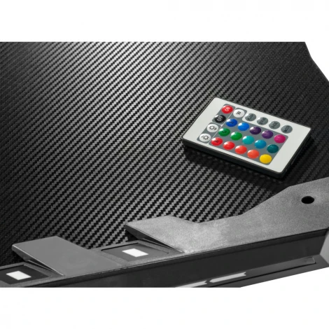 Компьютерный стол Epic 120х60х75 с LED подсветкой, подстаканником, крючком для наушников