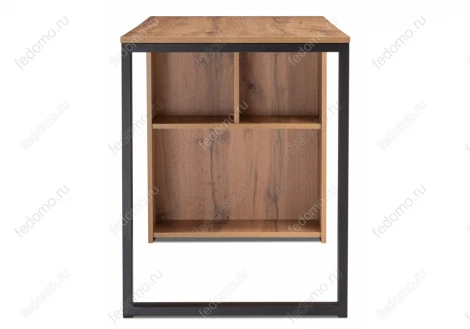 Письменный стол Notta Битти Лофт 116х60х75 дуб вотан / черный матовый 495410