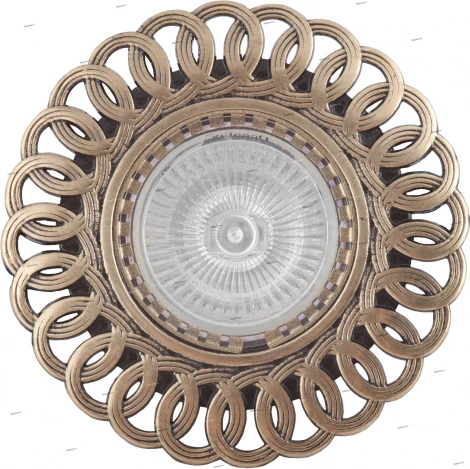 Встраиваемый точечный светильник Donolux N1555 N1555-Old Gold (220V, круглые)