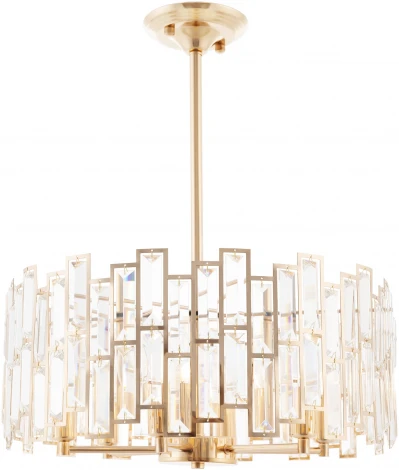 Потолочная люстра на штанге Arte Milano Sorrento-3209 373209/6/350/480 GD (220V, круглые)