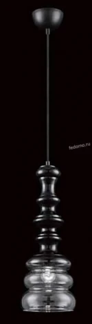 Подвесной светильник Crystal Lux Bell SP1 NERO