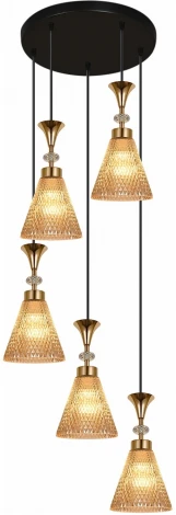Подвесной светильник Reluce 02005-0.9-05 AMBER (220V, на проводе)