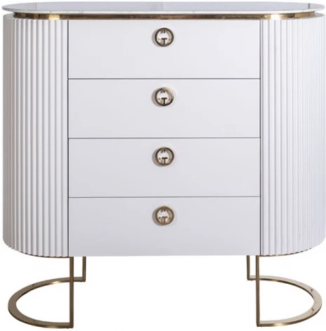 Комод LUCIANO 117*47*110см Garda Decor арт.77IP-GD010-KOM