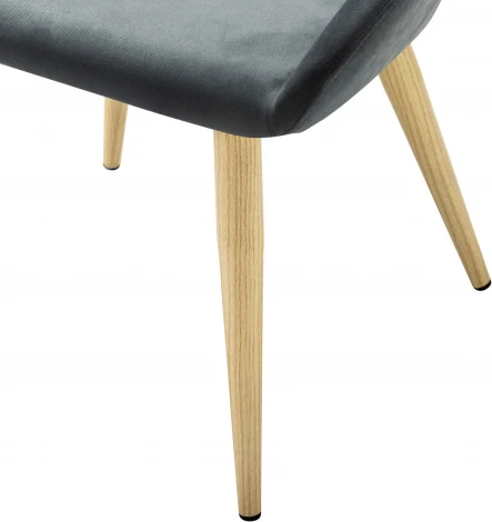 Кресло Kent Diag grey/нат.дуб R-Home арт.410119141h_Diaggrey_н.дуб