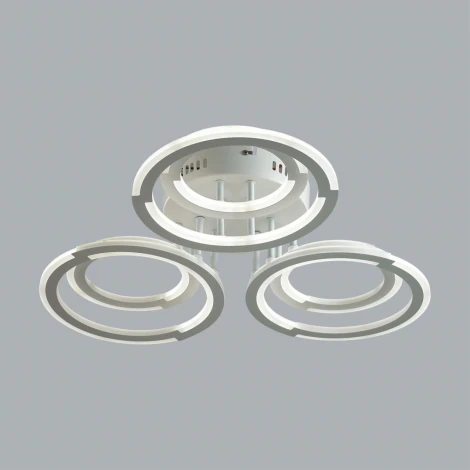 Потолочная люстра Lumion Osaka 8028/80CL белый/белый, металл/акрил с ПДУ LED 80W 3000-6000К 220V