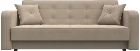 Диван-книжка Тур (Бежевый/Велюр) Лига Диванов арт.121774