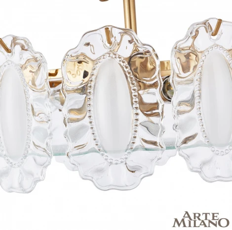 Потолочная люстра на штанге Arte Milano Rim 313009/D400 BS (220V, круглые)