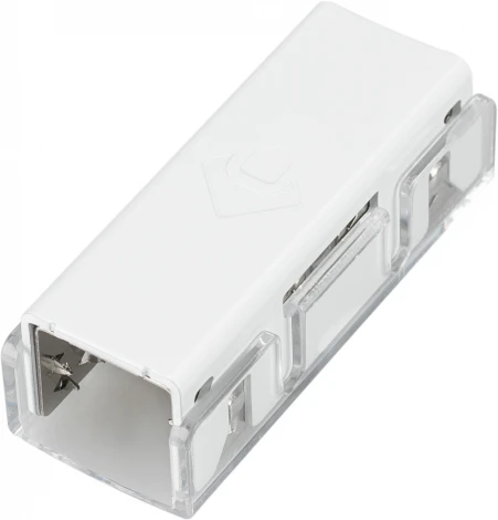 Коннектор питания ARL-MOONLIGHT-1213-CON-POWER-MID-WH (Пластик) 028842 Arlight