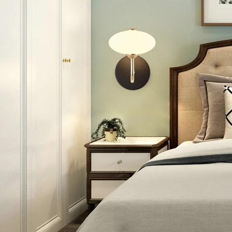 Бра светодиодное Arte Milano Neapol-73908 273908/1B BK/GD (220V)