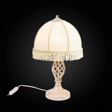 Интерьерная настольная лампа бахрома с выключателем Citilux Базель CL407801