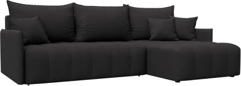 Диван угловой Лига-054 НПБ угол универсальный Лига Диванов (Замша) арт.129043