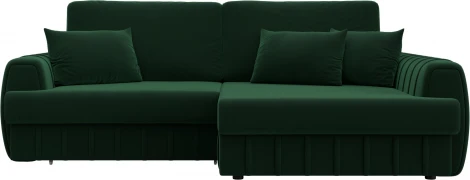 Диван угловой Лига-057 НПБ угол правый Лига Диванов (Велюр) арт.129270