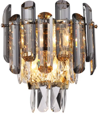 Бра Lumien Hall Iterri LH0061/2W-GD-SMK-CL